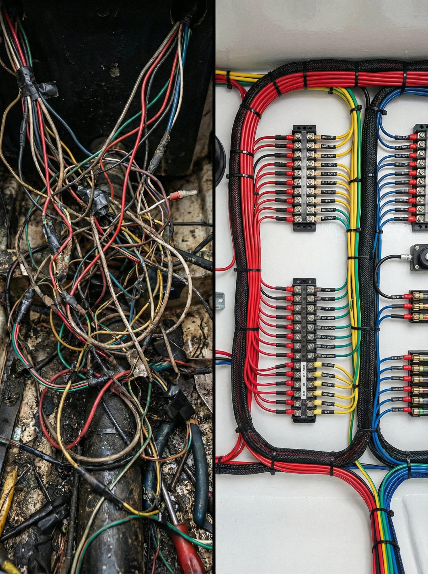 Complete Boat Rewiring Services