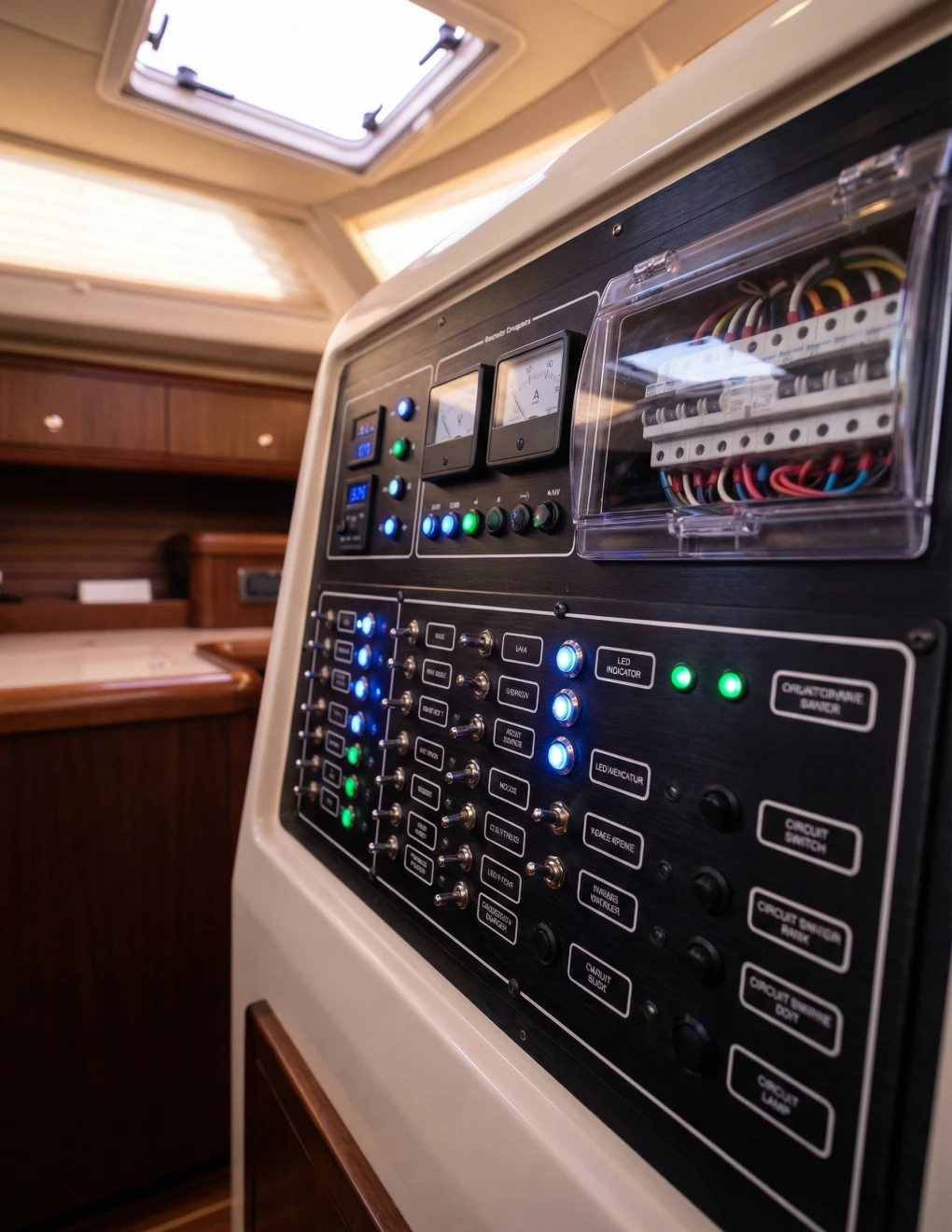 Custom Marine Electrical Panels