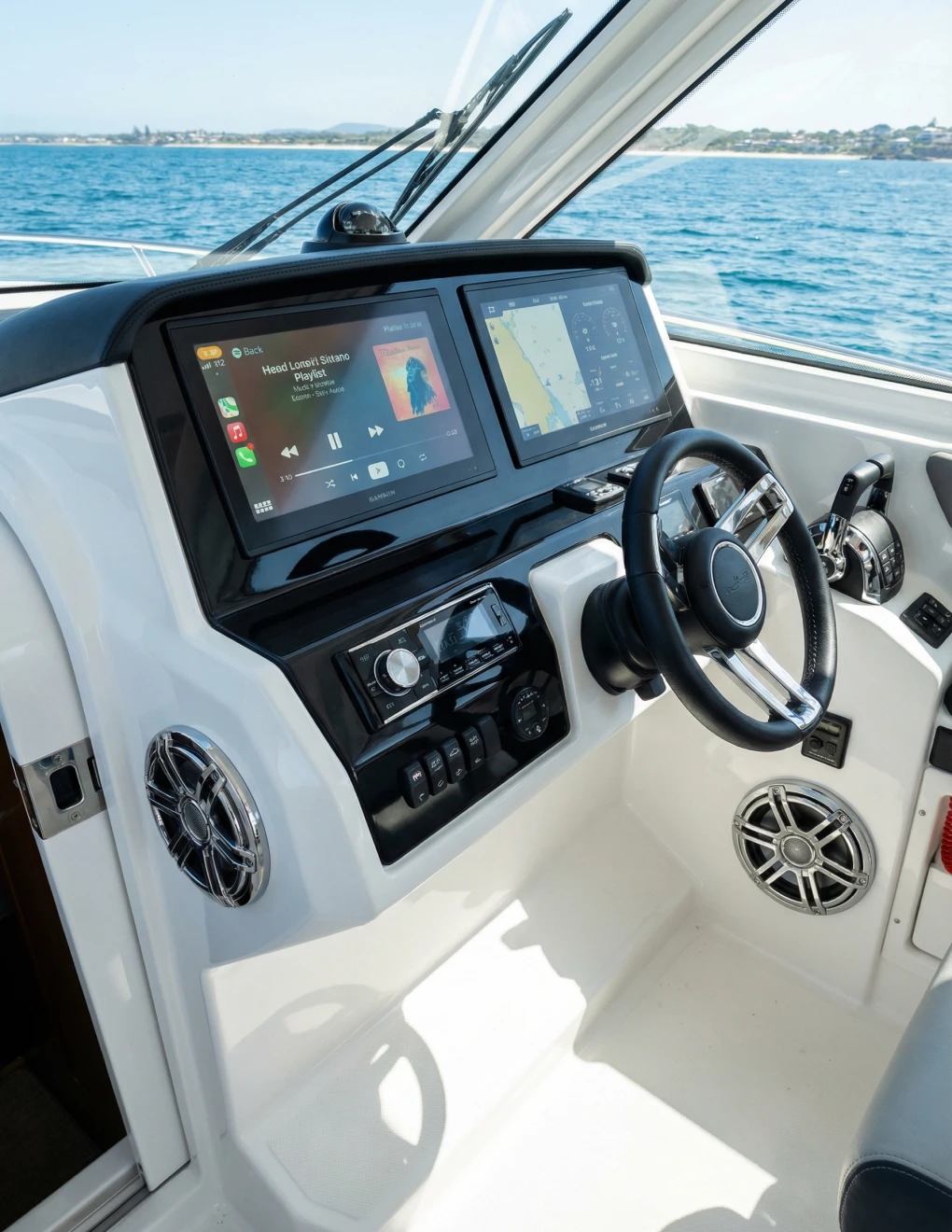 Marine Audio System Installation